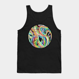 Rainbow mandala Tank Top